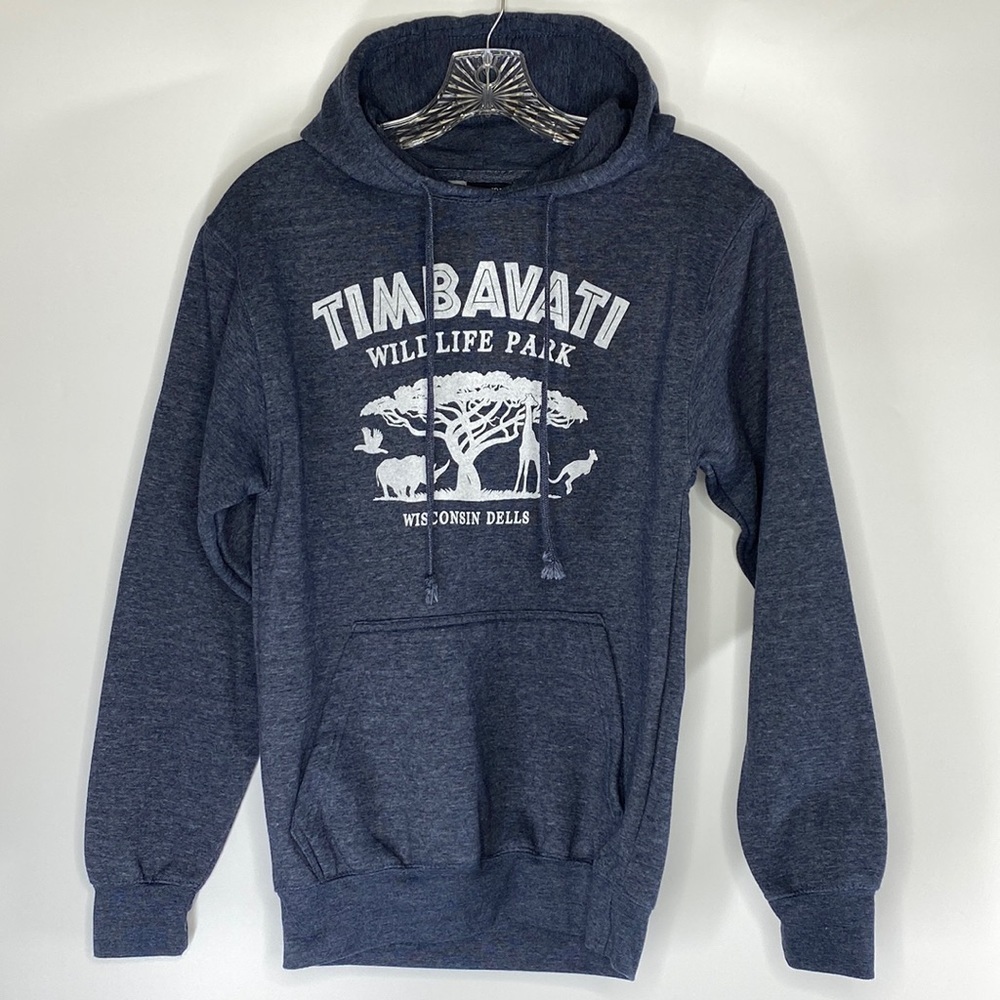 Timbavati Wildlife Park Wisconsin Dells Hooded Sweatshirt Size Small